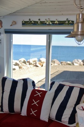 Stunning Ocean views from the Blue Pearl cottage 